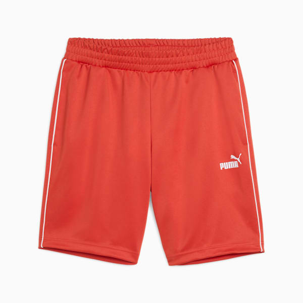 PUMA SPORT Men's 9" Poly Shorts, Red Fire, extralarge
